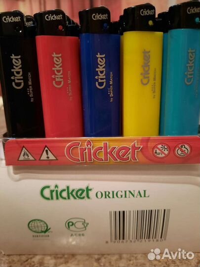 Зажигалки крикет оптом