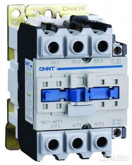 Контактор NC1-4011 40А кат. 230В AC 1но+1нз AC-3 (R) chint 222272