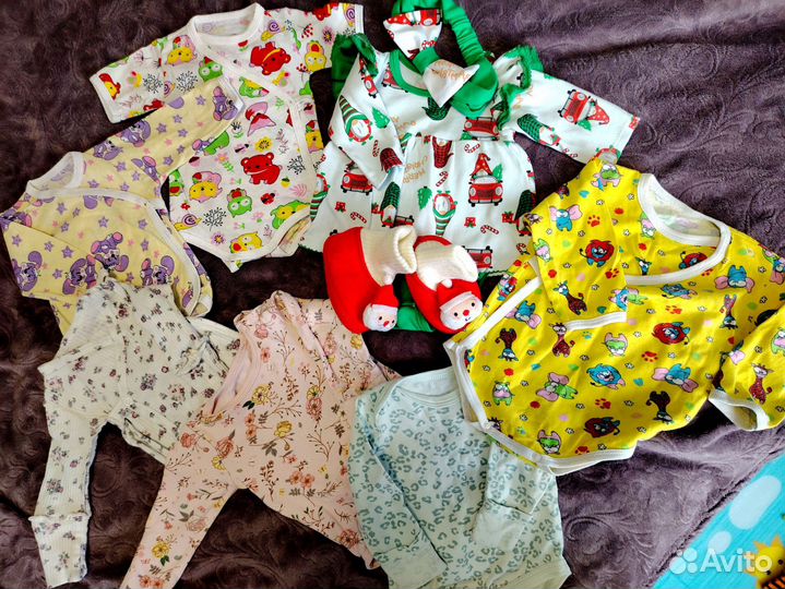 Вещи пакетом на девочку 56-62
