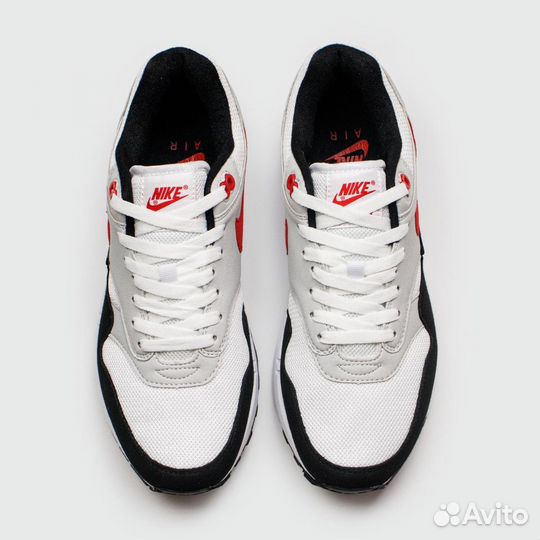 Кроссовки Nike Air Max 1 Black Grey Red