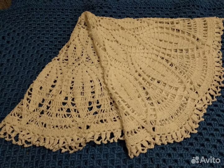 Вязаные салфетки ручная работа