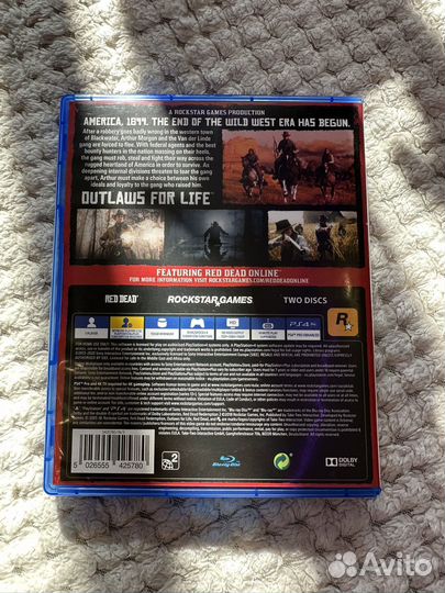 Red Dead Redemption 2 PS4/PS5 Английская Версия