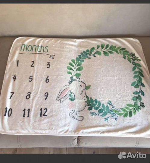 Плед для фотосессии новорождённых