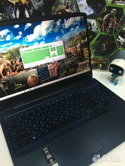 Игровой Lenovo 15.6FHD core i5/16Gb/geforcegtx1650