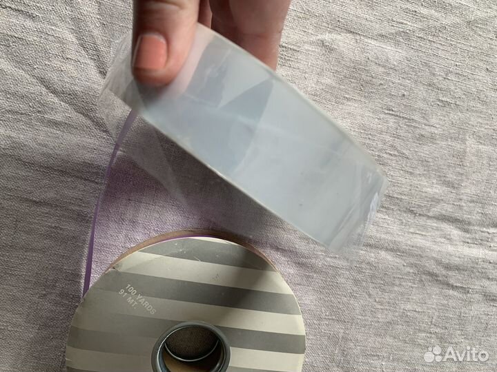 Лента для упаковки подарков 2 шт