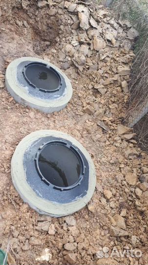 Септик из бетонных колец