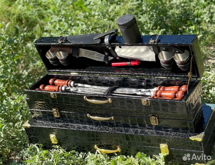 Шашлычный подарочный набор