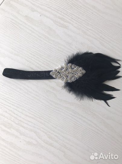 Повязка на голову в стиле Гэтсби