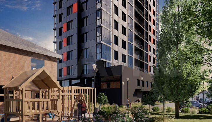 2-к. квартира, 43,3 м², 11/18 эт.