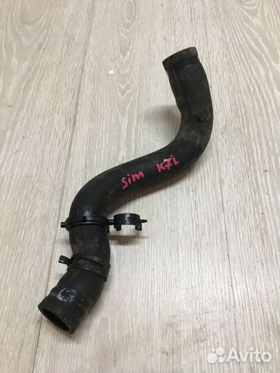 Патрубок радиатора охлаждения двс Renault symbol