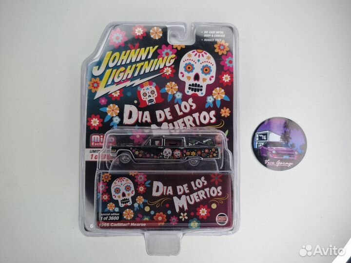 Johnny Lightning American diorama Muertos set