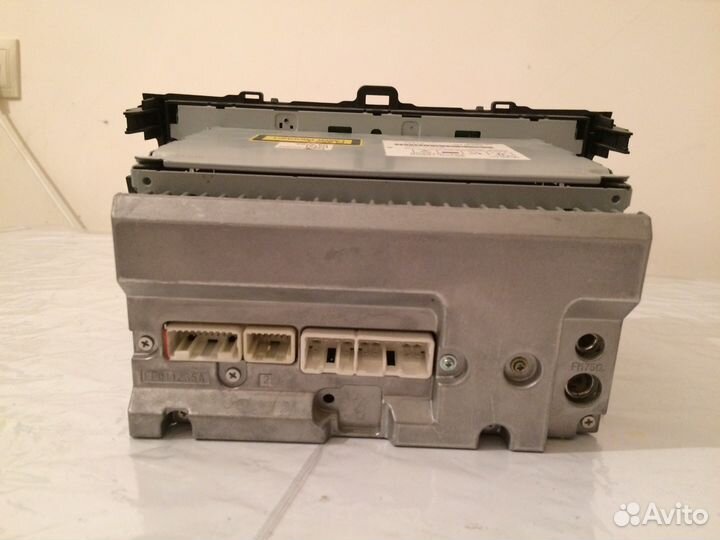 Штатная магнитола на Toyota Corolla 2007г