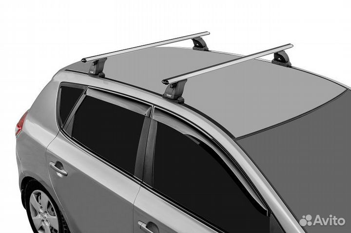 Багажник на крышу для Mazda 2 LUX бк3