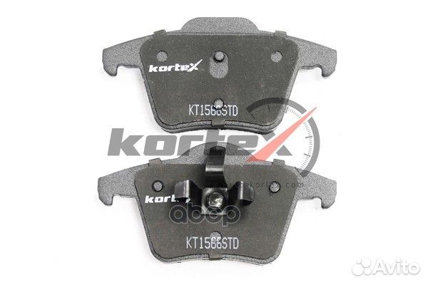 Колодки торм. задн.к-т KT1566STD kortex