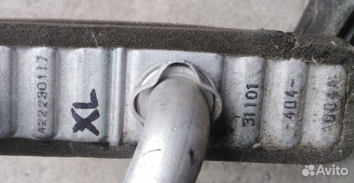 Outlander XL Радиатор печки отопителя испаритель