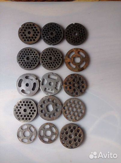 Решётки и нож для мясорубки