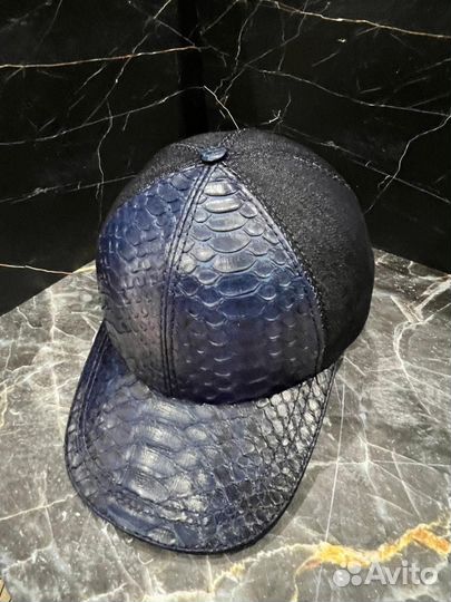 Кепки Бейсболки из кожи Питона