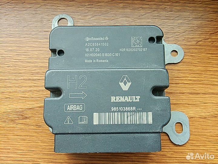 Блоки SRS Renault Nissan