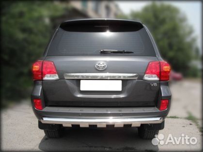 Защита бампера Тойота Ленд крузер 200,2012-2013г.в