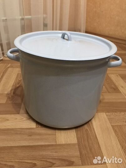 Кастрюля эмалированная 12 литров