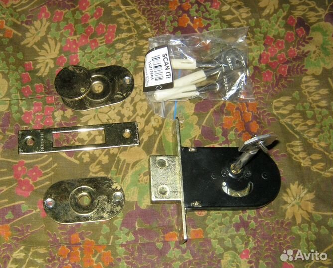 Врезной замок, сверло, подшипник