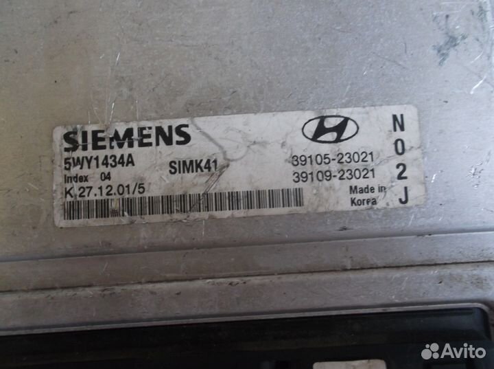 Блок управления Hyundai 3910523021 3910923021