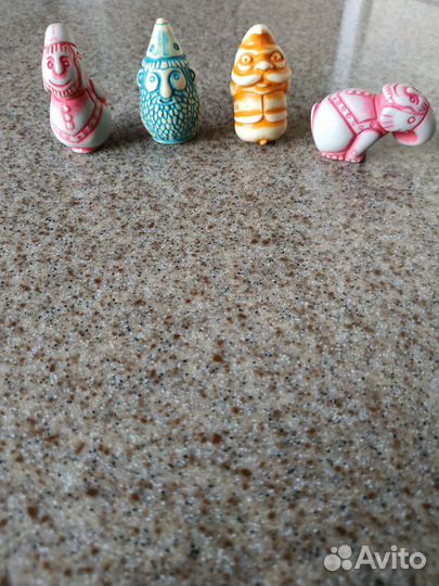 Игрушки из киндер сюрприза 90х