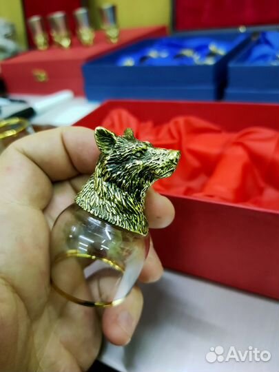 Стопки перевертыши 20гр. Бронза