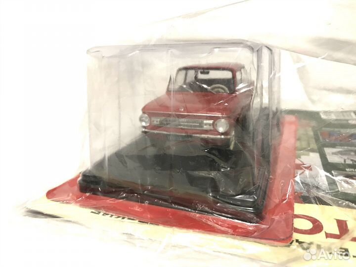 Модель заз-966 цвет коралл 1/24 Hachette