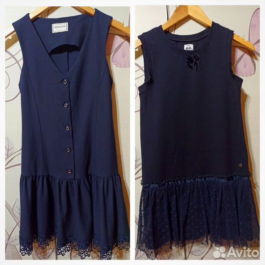 Школьные сарафаны 152 (комплект)