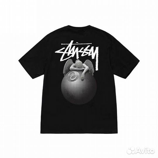 Футболка Stussy Pu11 Черная