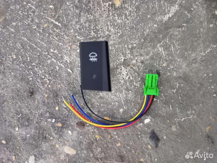 Кнопка передних птф хендай акцент