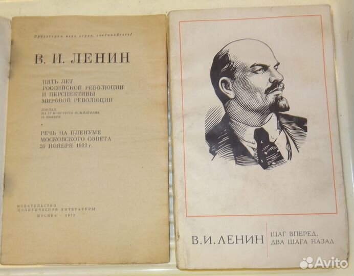 Ленин Шаг вперед 2 шага назад, Пять лет революции