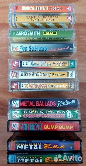 Аудиокассеты 90х (Польша, Россия, EU)