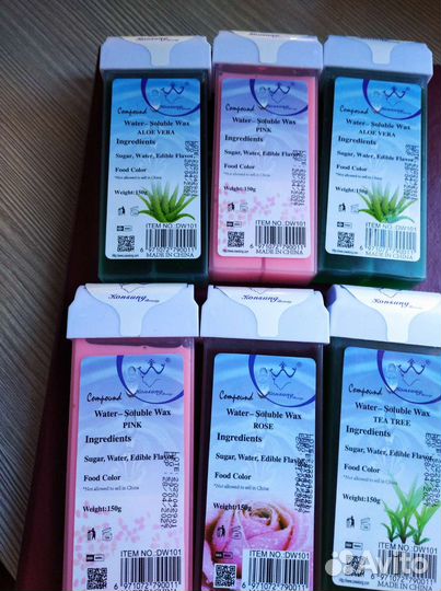 Воск в картриджах для депиляции