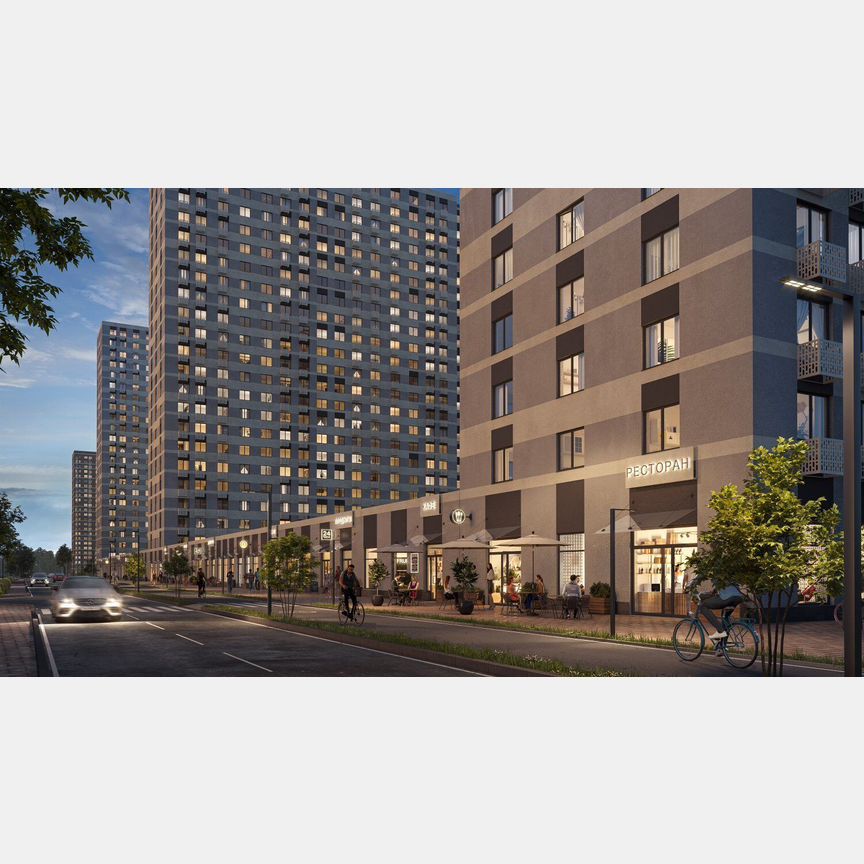 Квартира-студия, 26,1 м², 19/23 эт.