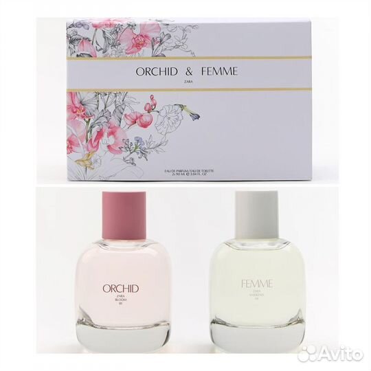 Femme Orchid Gardenia Wonder rose zara