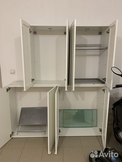 Навесные шкафы, кухонные. 4шт