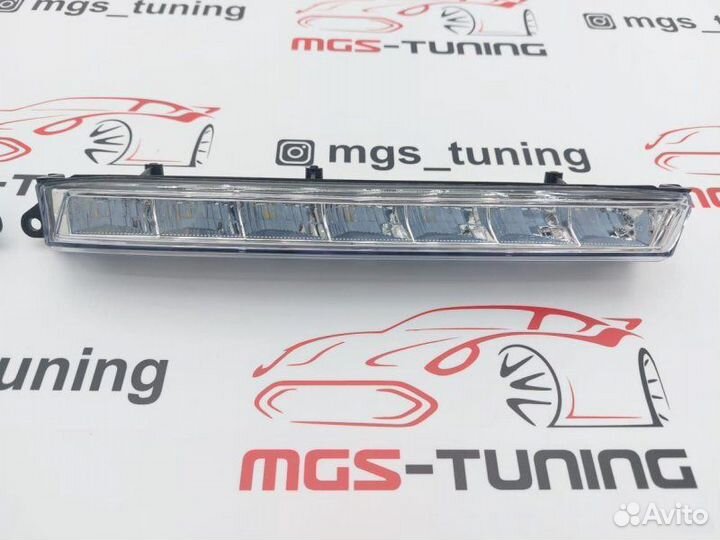 Дхо в передний бампер Mercedes GL-Class X166 AMG