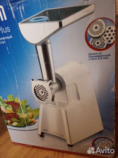 Электромясорубка braun