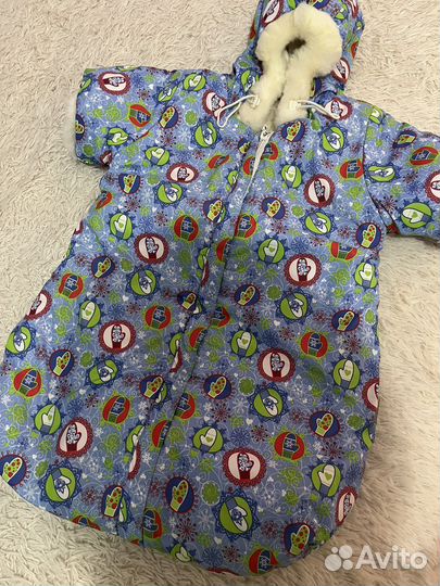 Конверт на выписку зимний