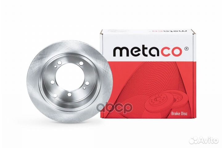 Диск тормозной задний '3060-057 metaco
