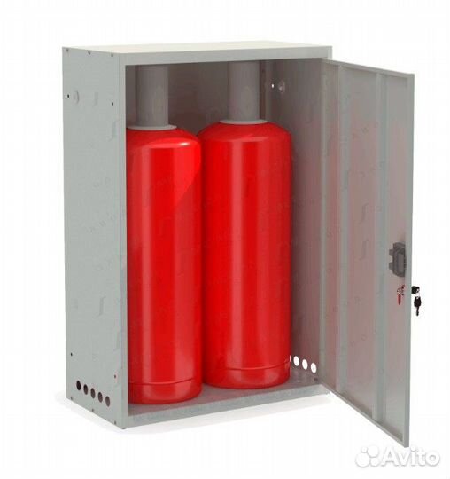 Шкаф металлический для газового баллона