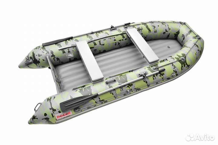 Лодка пвх Roger Zefir 3500 LT нднд малый киль