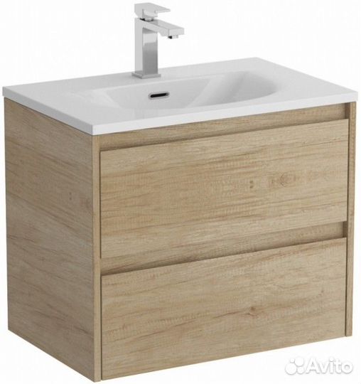 Тумба с раковиной BelBagno Kraft 39-70-BB-8099-3-70 Rovere Nebrasca Nature