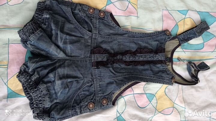 Джинсовый сарафан и комбинезон