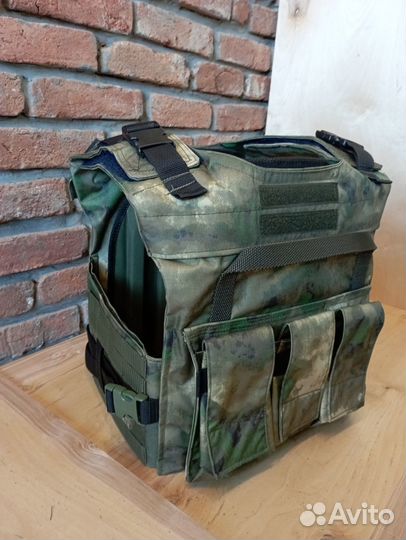 Бронежилет с пластинами Мох