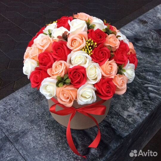 51 роза с доставкой, синие розы