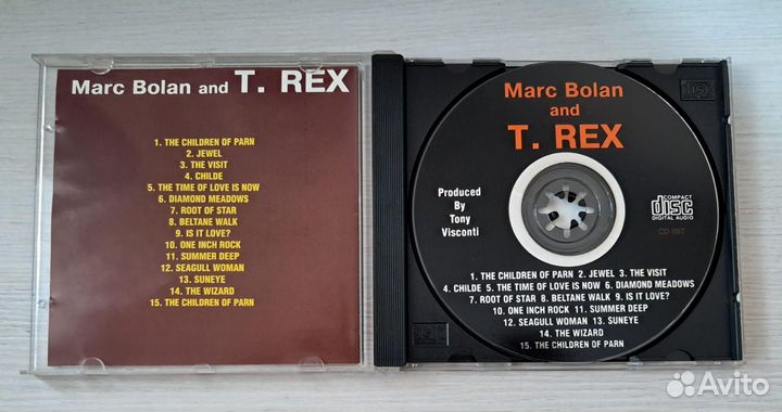 CD Marc Bolan / T-Rex – T-Rex NM