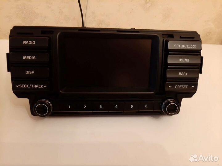 Магнитола на KIA rio 4